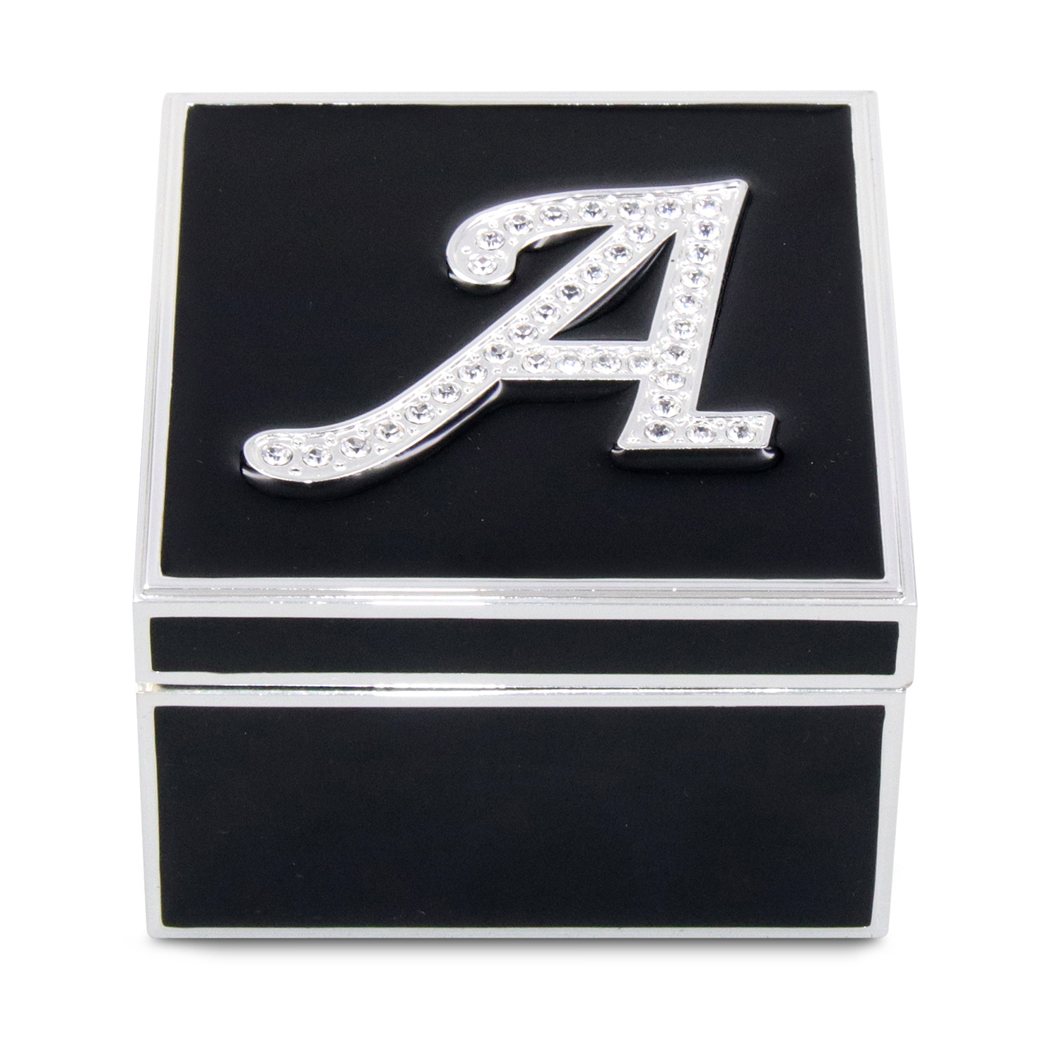Square letter A jewellery box